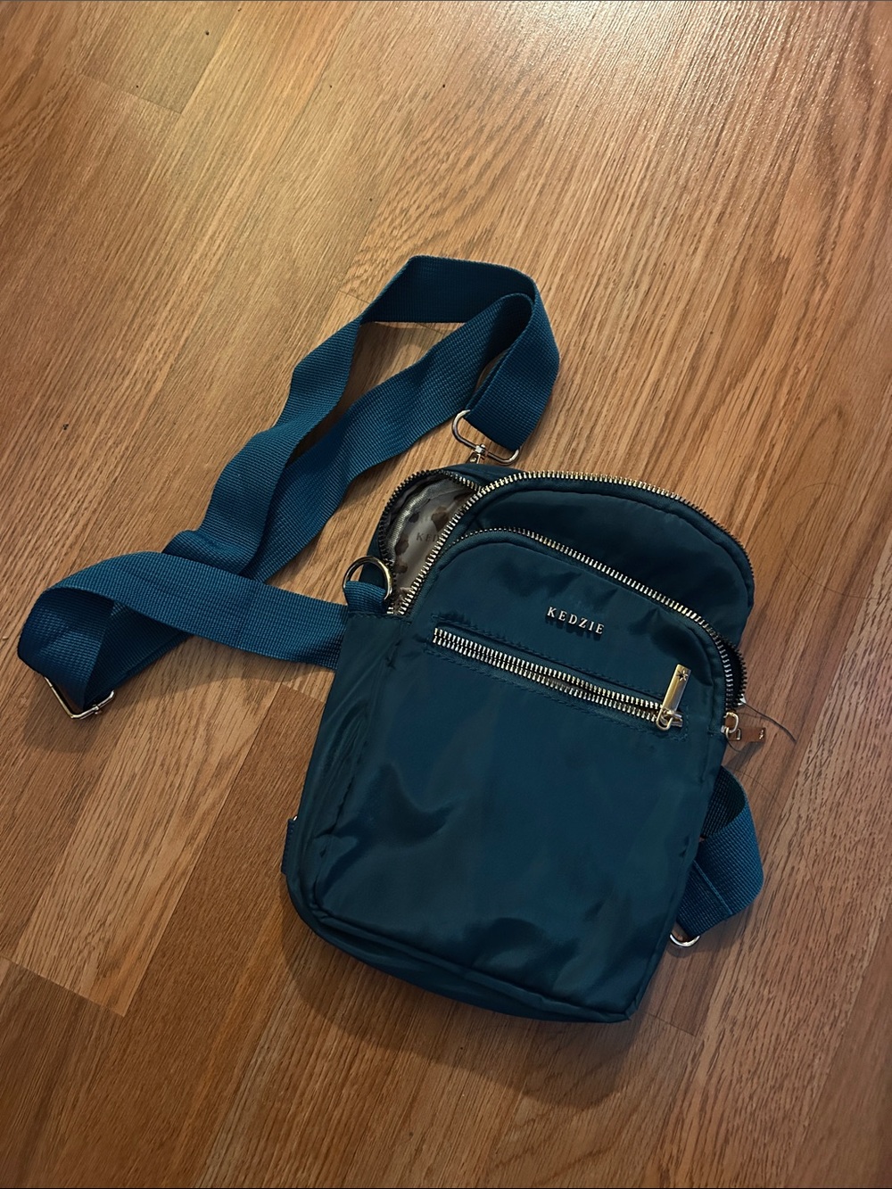 Teal Crossbody Shoulder Bag